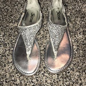 Really cute rhinestone sandals